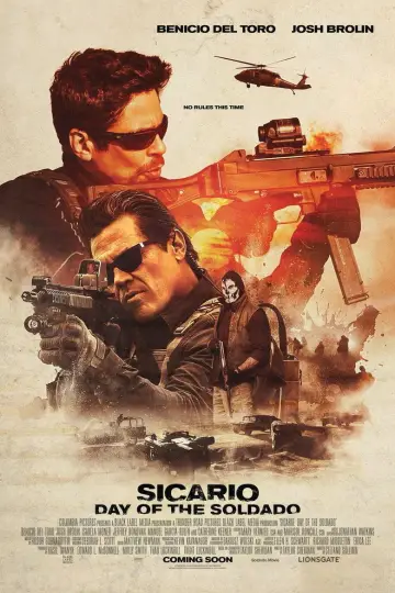 Plakat do filmu "Sicario 2: Soldado" #1825080