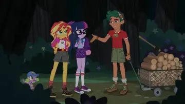 Zasłona do filmu "My Little Pony: Equestria Girls - Legenda Everfree" #1012687