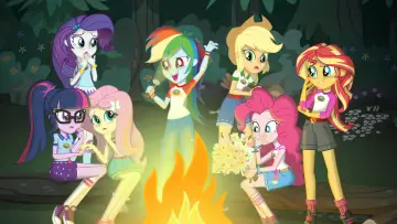 Zasłona do filmu "My Little Pony: Equestria Girls - Legenda Everfree" #359404