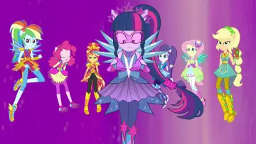 Zasłona do filmu "My Little Pony: Equestria Girls - Legenda Everfree" #359410