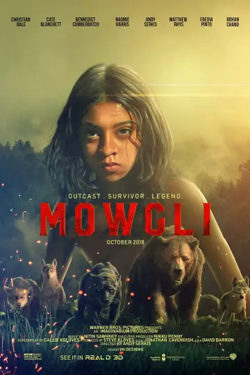 Plakat do filmu "Mowgli: Legenda dżungli" #63931