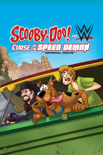 Plakat do filmu "Scooby-Doo i WWE: Potworny wyścig" #128848