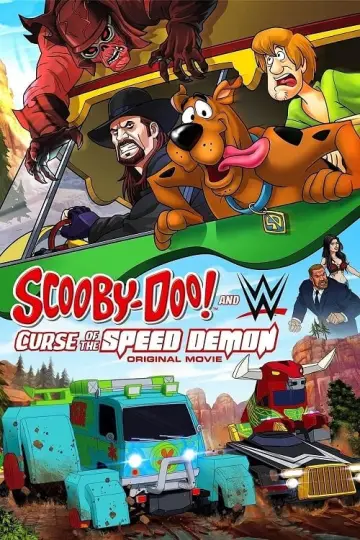 Plakat do filmu "Scooby-Doo i WWE: Potworny wyścig" #128850