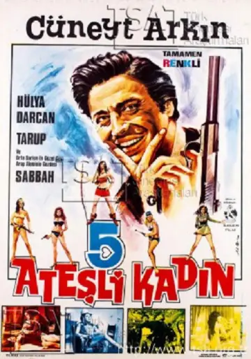 Plakat do filmu "Beş Ateşli Kadın" #717487