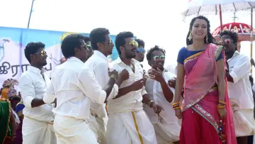 Zasłona do filmu "கதாநாயகன்" #1158626