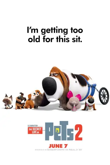 Plakat do filmu "Sekretne życie zwierzaków domowych 2" #32675