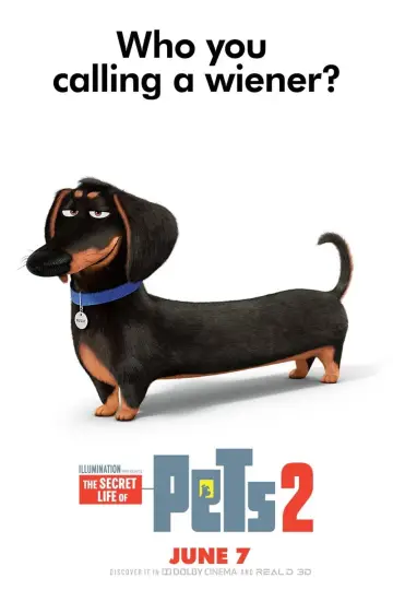 Plakat do filmu "Sekretne życie zwierzaków domowych 2" #32680