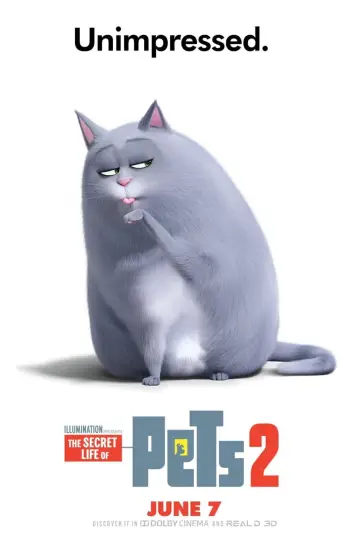 Plakat do filmu "Sekretne życie zwierzaków domowych 2" #32683