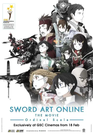 Plakat do filmu "Sword Art Online: Ordinal Scale" #188938