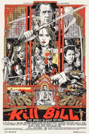 Plakat do filmu "Kill Bill: The Whole Bloody Affair" #1176072
