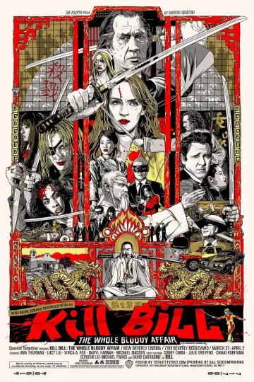 Plakat do filmu "Kill Bill: The Whole Bloody Affair" #330049
