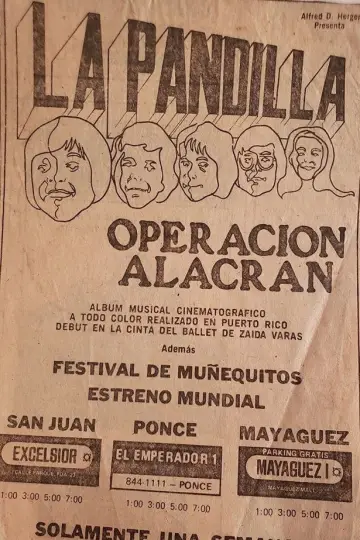 Plakat do filmu "Operación Alacrán" #1189715