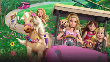 Zasłona do filmu "Barbie i siostry na tropie piesków" #1012948