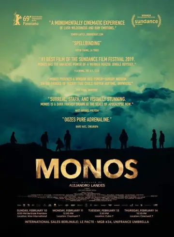Plakat do filmu "Monos" #272588