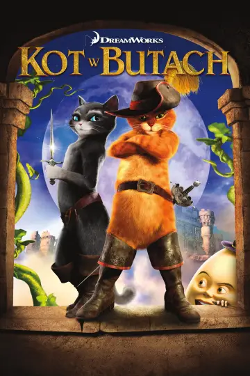 Plakat do filmu "Kot w butach" #606566