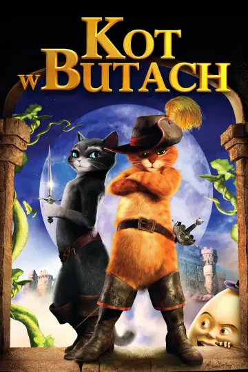 Plakat do filmu "Kot w butach" #606569