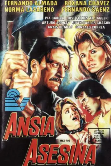 Ansiedad asesina plakat