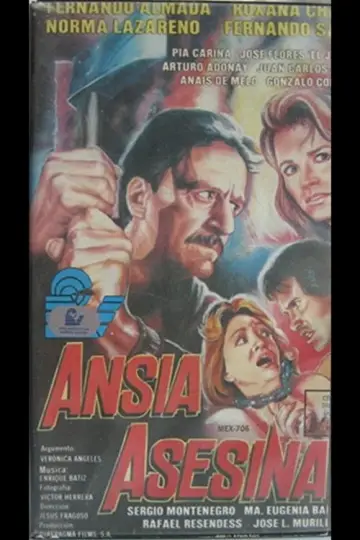 Plakat do filmu "Ansiedad asesina" #1913639