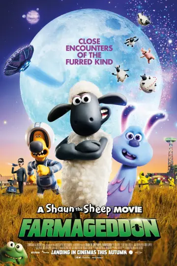 Plakat do filmu "Baranek Shaun Film. Farmageddon" #252042