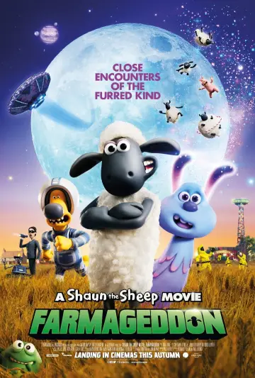 Plakat do filmu "Baranek Shaun Film. Farmageddon" #252046