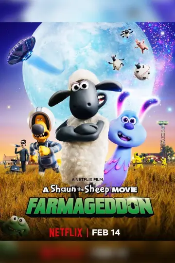 Plakat do filmu "Baranek Shaun Film. Farmageddon" #252051