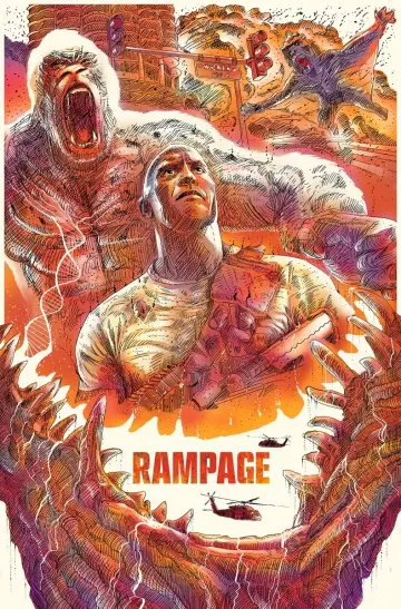 Plakat do filmu "Rampage: Dzika Furia" #312627
