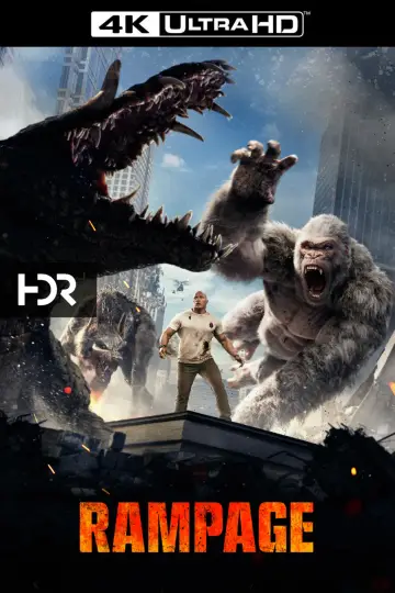 Plakat do filmu "Rampage: Dzika Furia" #312630