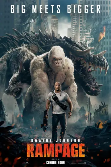 Plakat do filmu "Rampage: Dzika Furia" #312635