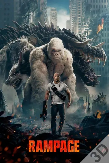 Plakat do filmu "Rampage: Dzika Furia" #312638