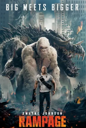 Plakat do filmu "Rampage: Dzika Furia" #312639