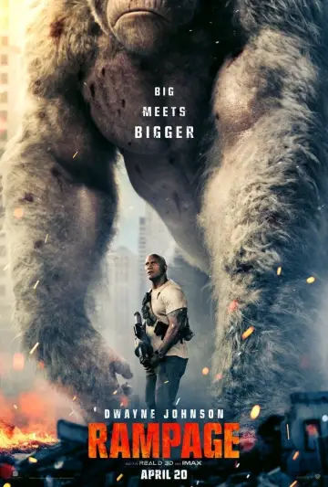 Plakat do filmu "Rampage: Dzika Furia" #312648