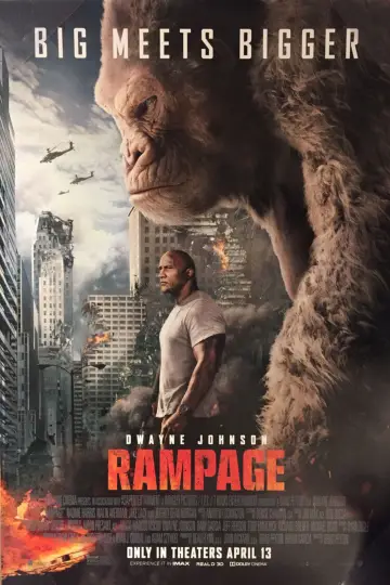 Plakat do filmu "Rampage: Dzika Furia" #312658