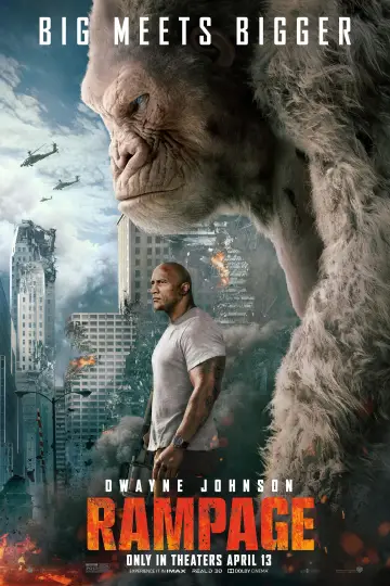 Plakat do filmu "Rampage: Dzika Furia" #598901