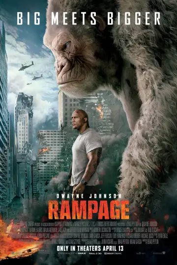 Plakat do filmu "Rampage: Dzika Furia" #598902