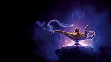 Zasłona do filmu "Aladyn" #239196