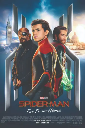 Plakat do filmu "Spider-Man: Daleko od domu" #556956