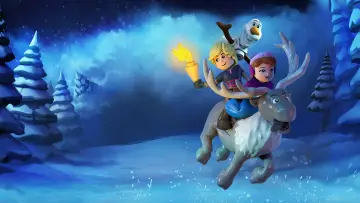 Zasłona do filmu "LEGO Frozen Northern Lights" #326241