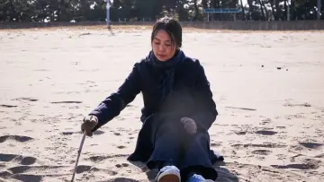 Zasłona do filmu "Samotnie na plaży pod wieczór" #400063