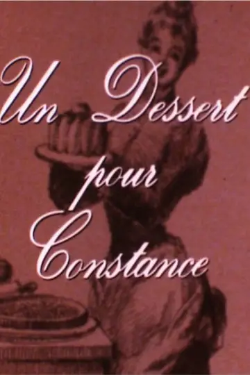 Un dessert pour Constance plakat