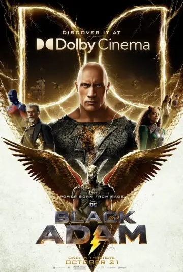 Plakat do filmu "Black Adam" #7546