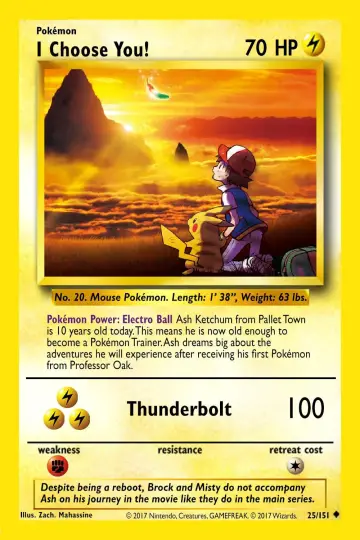 Plakat do filmu "Film Pokémon: Wybieram cię!" #244423