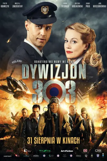 Plakat do filmu "Dywizjon 303. Historia prawdziwa" #1095183