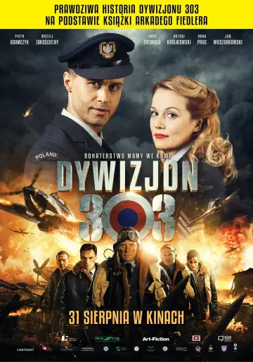 Plakat do filmu "Dywizjon 303. Historia prawdziwa" #1095188