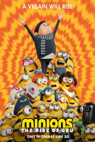Plakat do filmu "Minionki: Wejście Gru" #6964