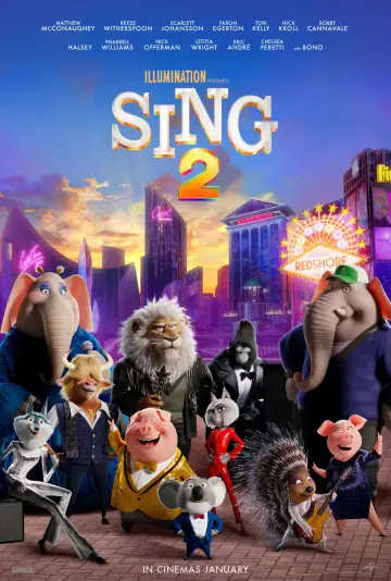 Plakat do filmu "Sing 2" #605459