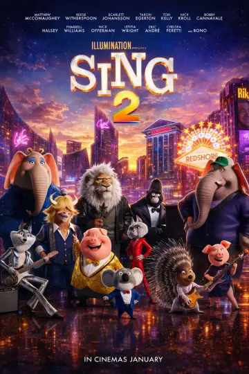 Plakat do filmu "Sing 2" #605474