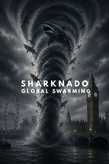 Plakat do filmu "Rekinado 5: Efekt Płetwiarniany" #1437807