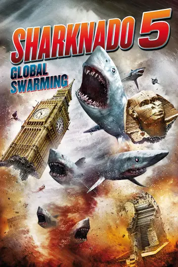 Plakat do filmu "Rekinado 5: Efekt Płetwiarniany" #150519