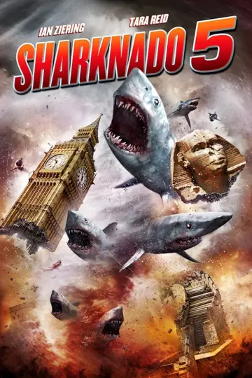 Plakat do filmu "Rekinado 5: Efekt Płetwiarniany" #150522