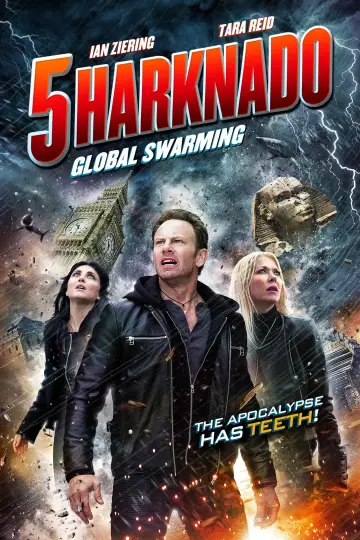 Plakat do filmu "Rekinado 5: Efekt Płetwiarniany" #150523